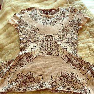 BCBG Peplum sweater never worn